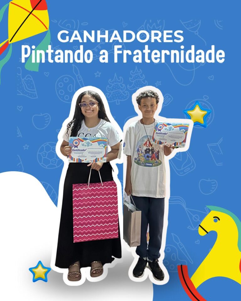 Adolescentes do CM Brasília são premiados no Concurso Pintando a Fraternidade 2025