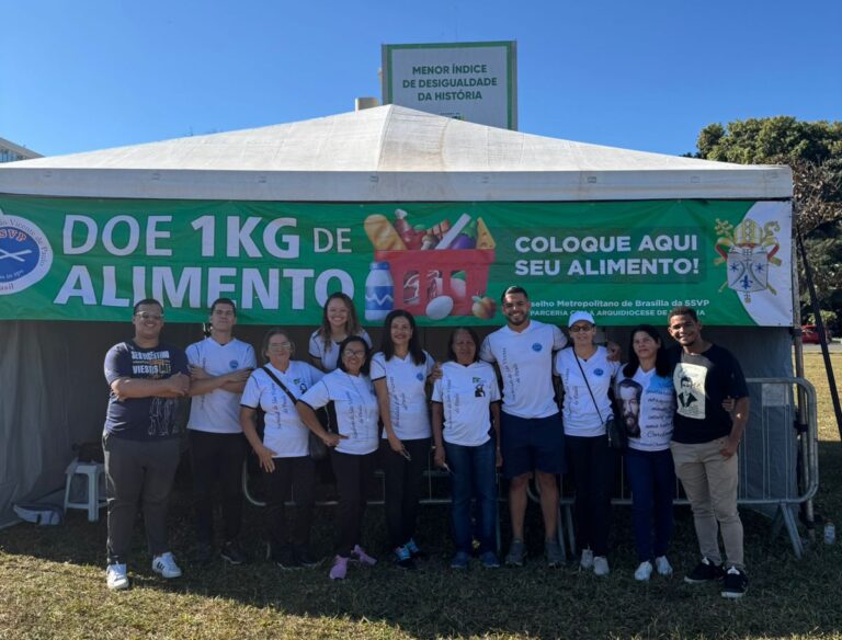 Corpus Christi 2026 mobiliza fiéis e arrecada mais de 430 kg de alimentos para famílias assistidas pela SSVP