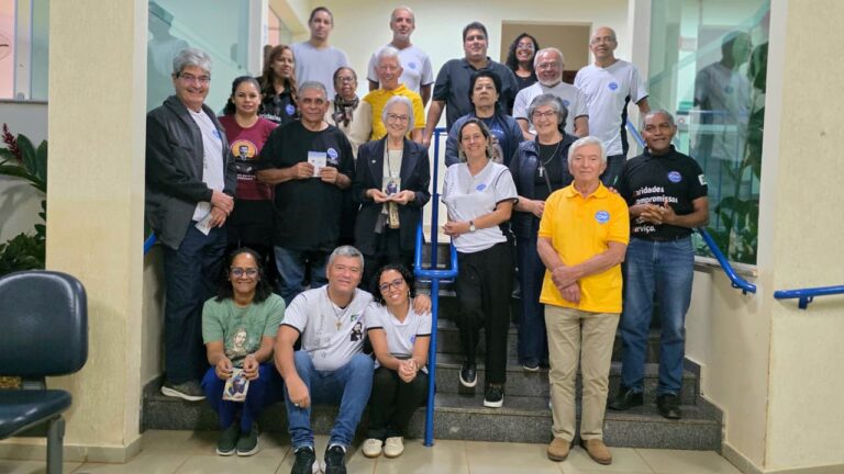 Irmã Rosita, religiosa premiada pela defesa dos migrantes e refugiados, faz visita ao CC Divino Espírito Santo de Brasília